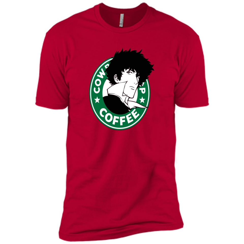 Cowboy Bebop X Starbucks Inspired Illustration. tshirt - New Wave Tee