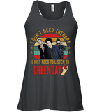 I Listen To Green Day Racerback Tank - New Wave Tee