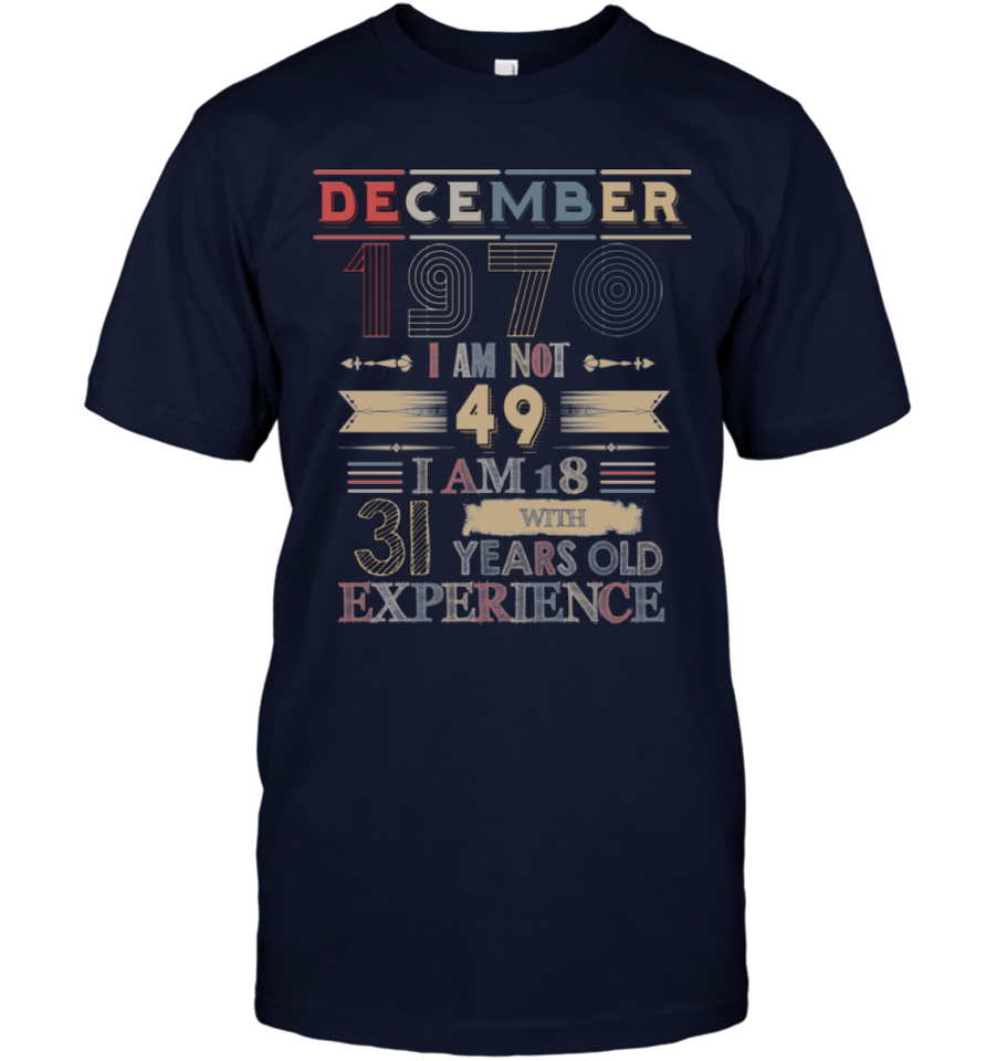 December 1970 T-Shirt - New Wave Tee