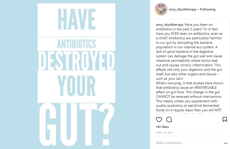 Amy Saunders Have Antibiotics Destroyed Your Gut?
