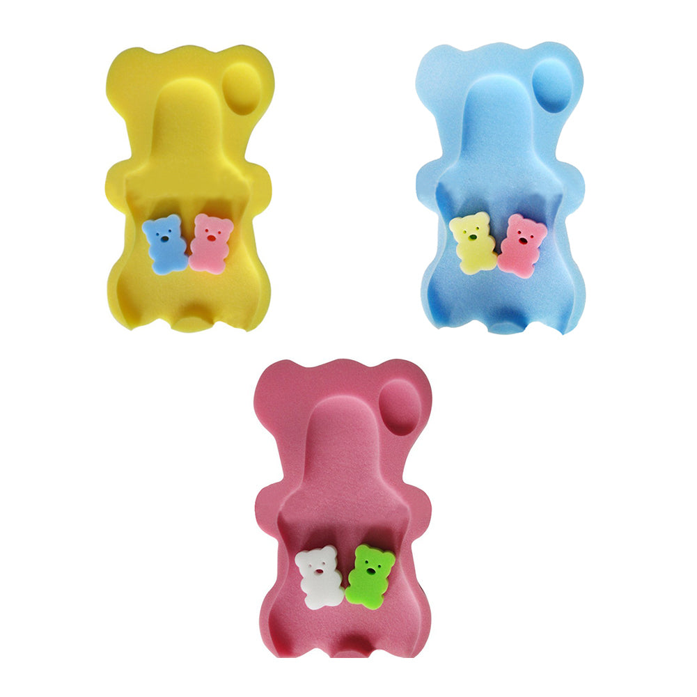 teddy bear sponge baby bath