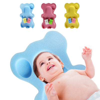 teddy bear sponge baby bath