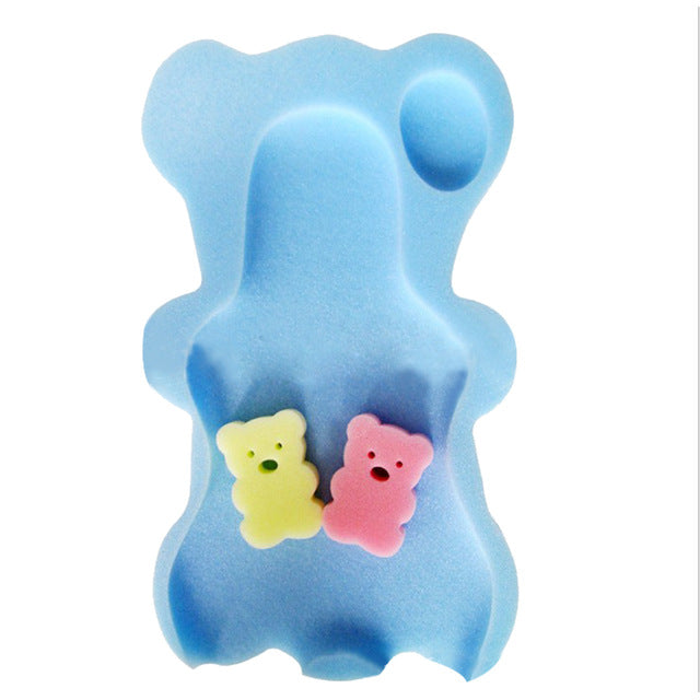 teddy bear sponge baby bath