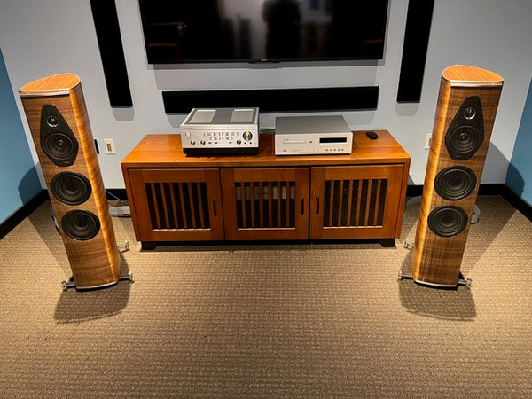 Luxman L-595A with D-03x CD player and Sonus faber Olympica speakers