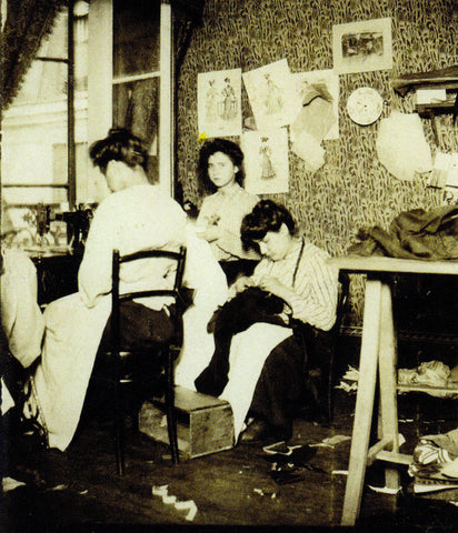 Atelier de couture paris 1900