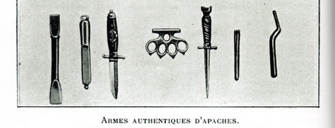 Les Armes des Apaches Parisiens