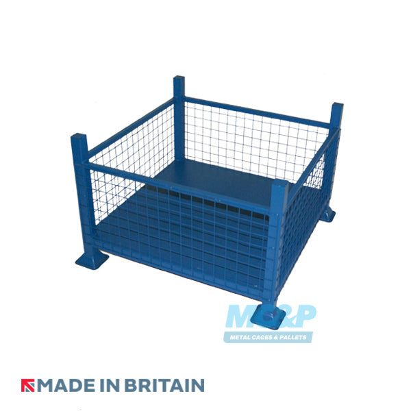 Photo of mesh sided stillage cage