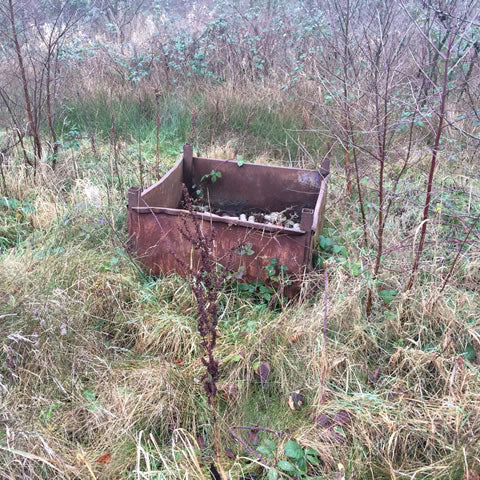 Old Metal Cages stillage