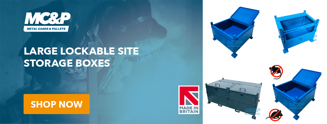 See our range of lockable site storage boxes - Shop Now