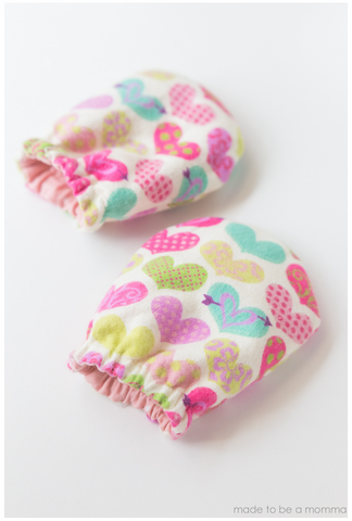 Baby Mittens Sewing Pattern
