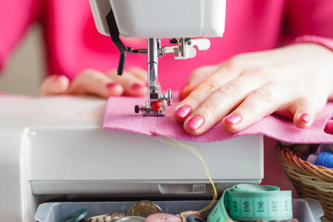 sewing tips - lady sewing
