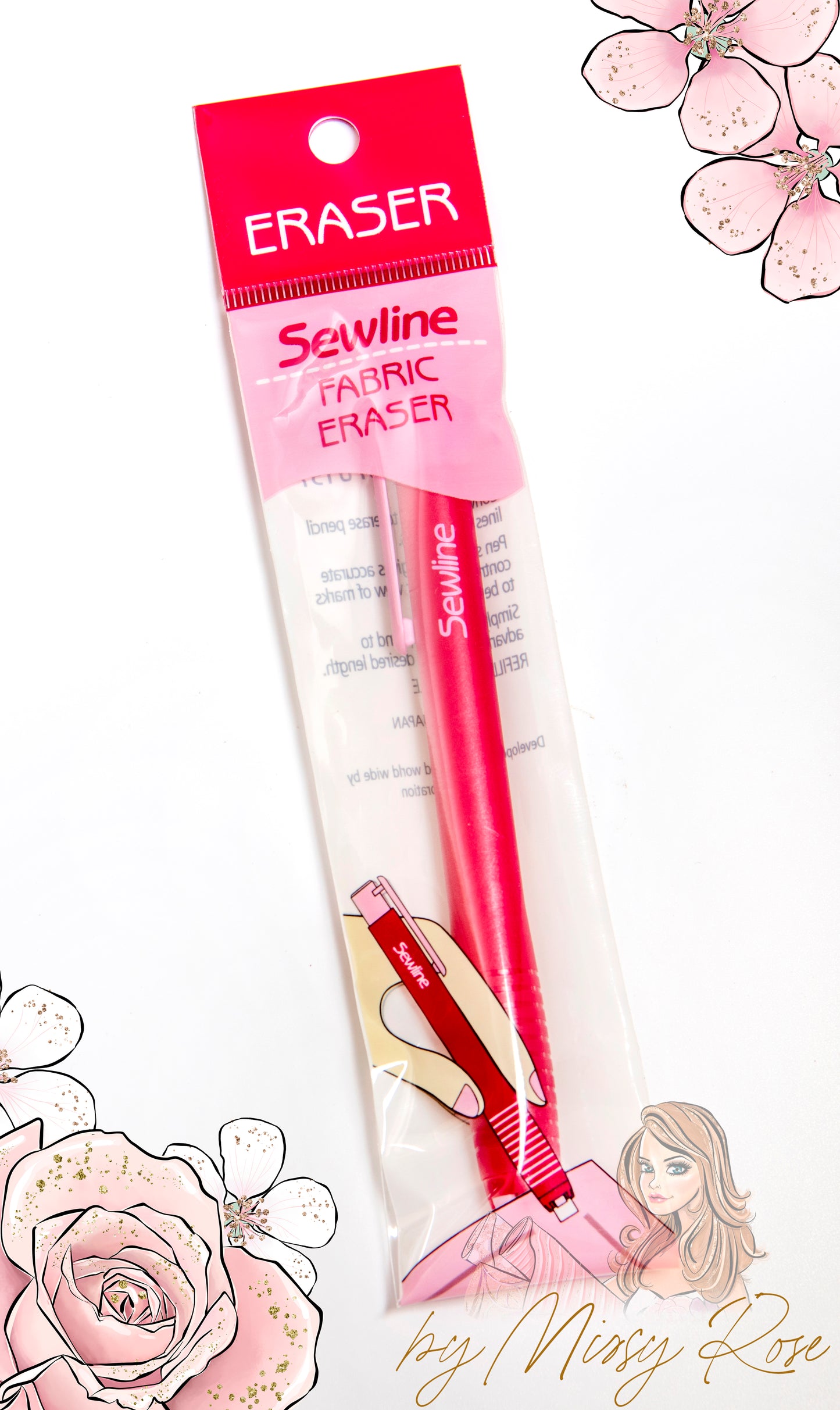 Sewline - Glue pen refill pink - 2 pack – Fabric By Missy Rose
