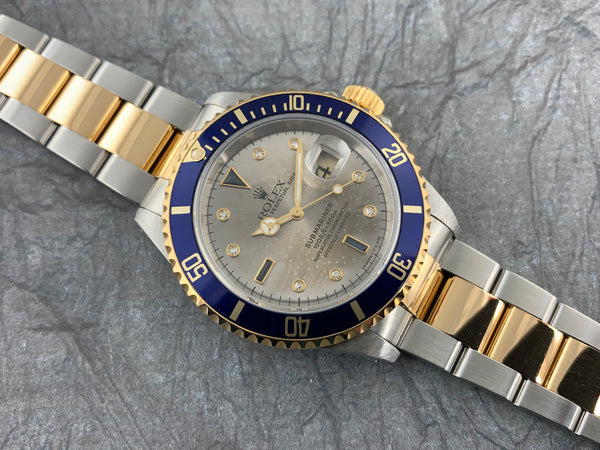 Rolex Oyster Perpetual Submariner Date Stainless Steel and 18K Gold wi | In Time International ...