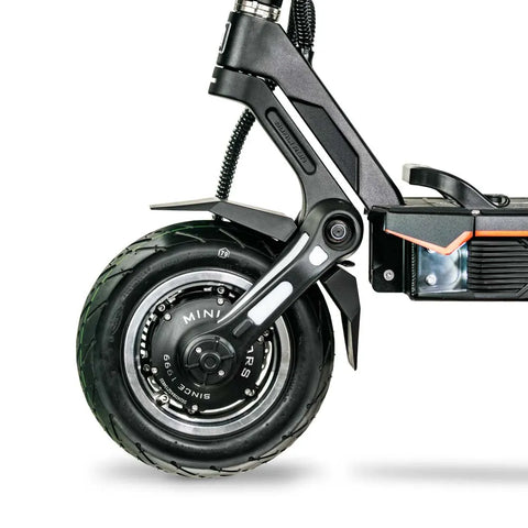 Dualtron electric scooter wheel and suspension 