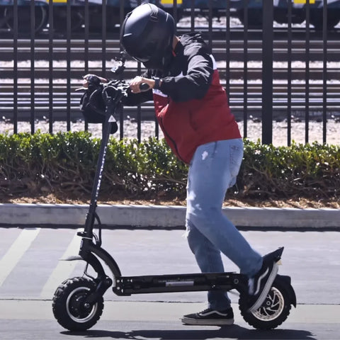  Patinete eléctrico para adultos, scooter eléctrico con