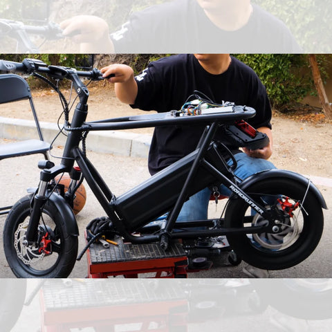 Electric scooter maintenance and servicing