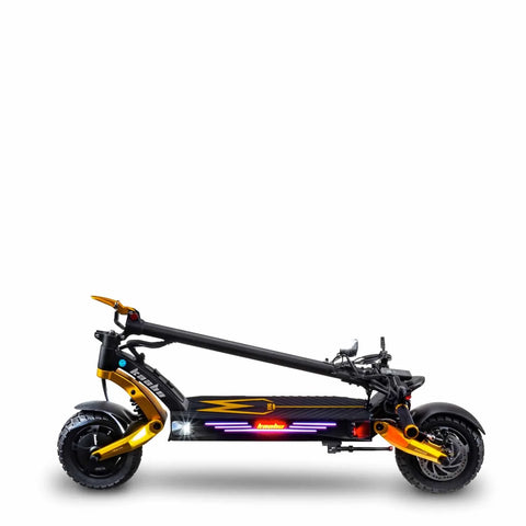 Mantis King GT totalmente plegado: scooter eléctrico de viaje diario de lujo