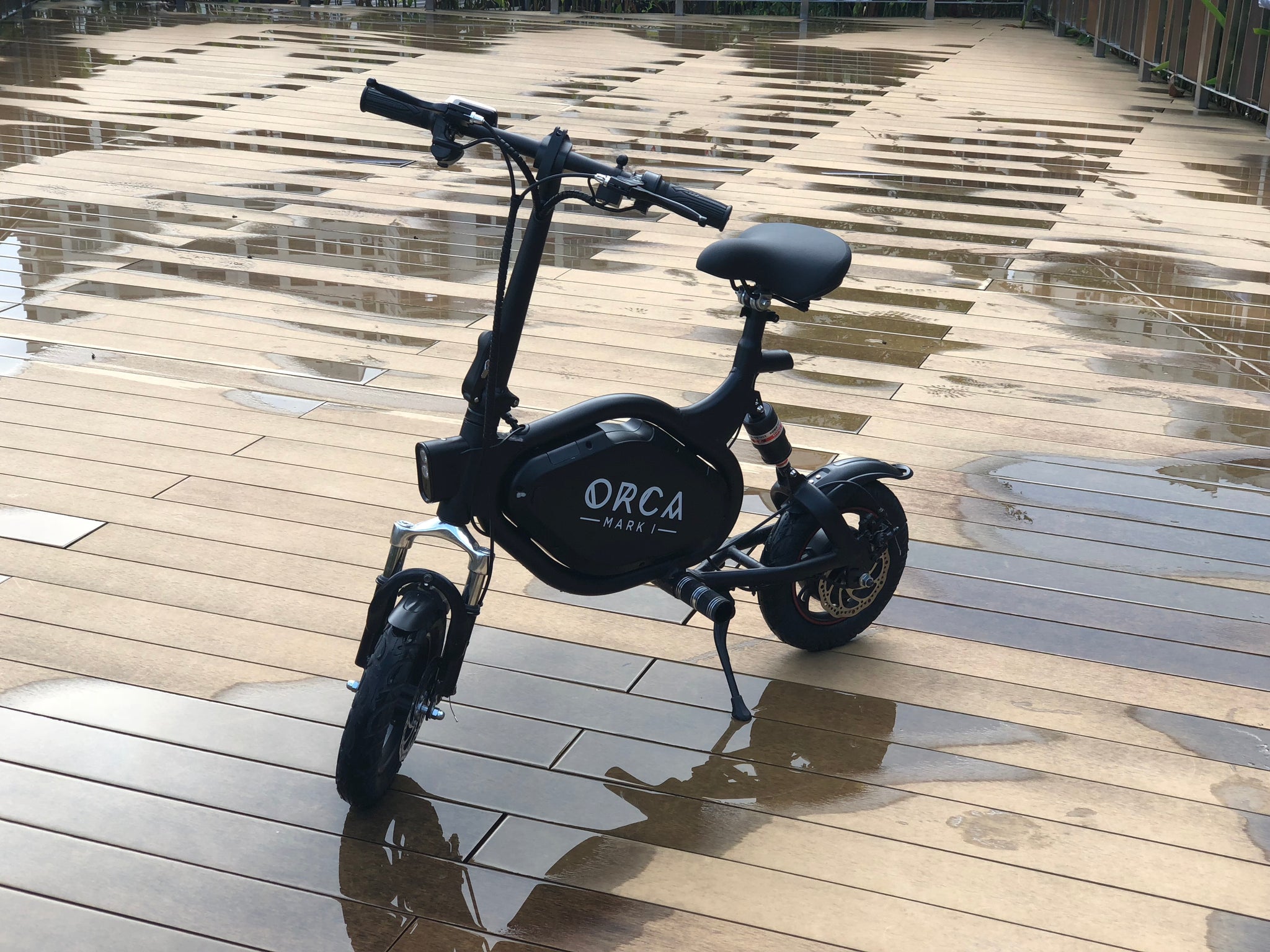 orca mark I electric scooter IP54 waterproof rating