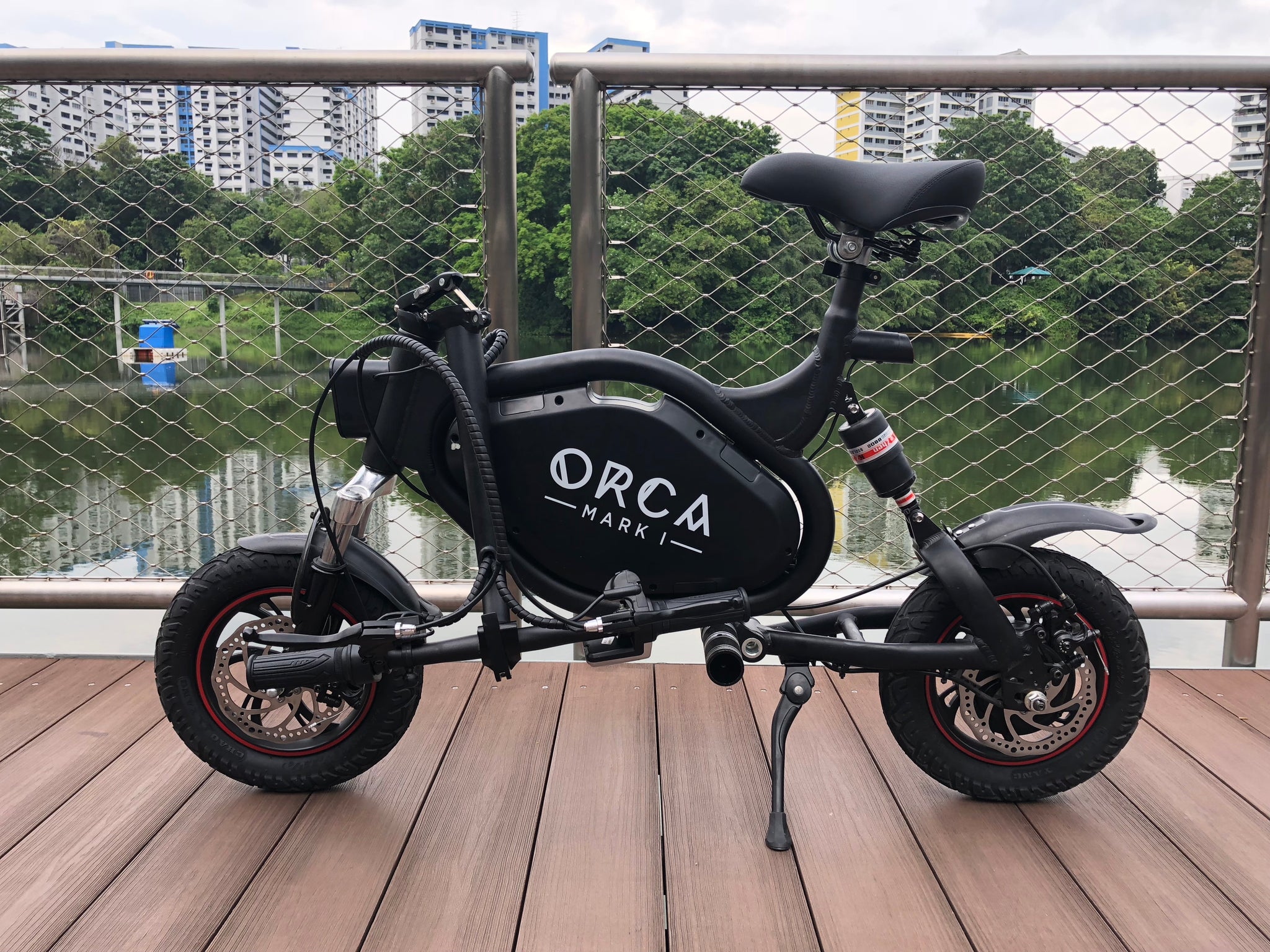 orca mark i electric scooter foldable