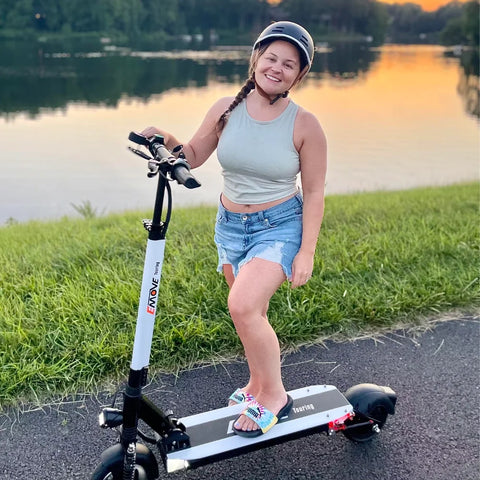 The Daily Commuter Scooter - Image Credits: VoroMotors Customer (Jennifer Colantuoni)