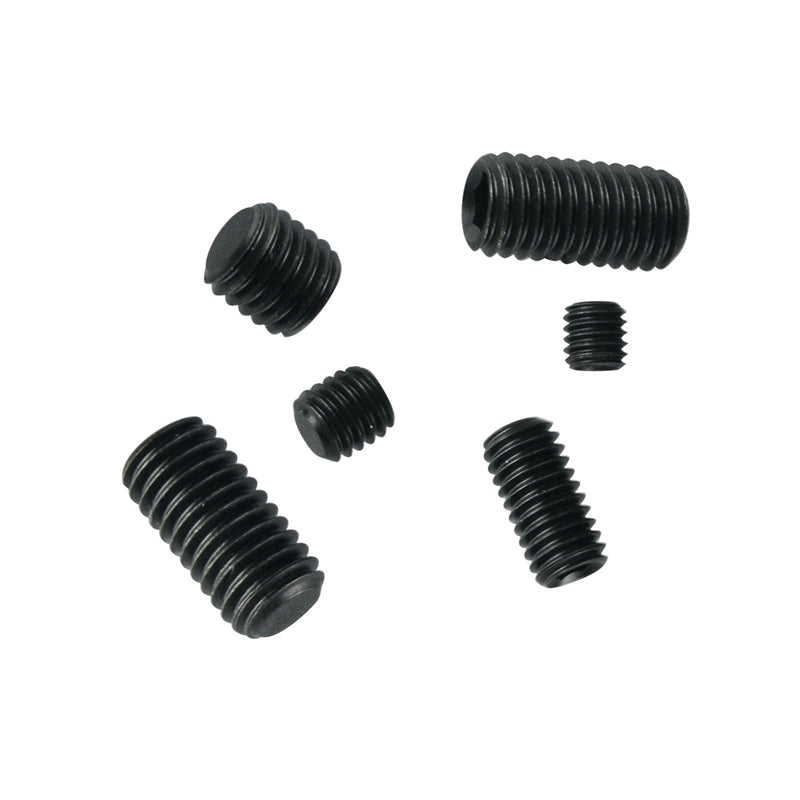 Black Flat Point Grub Screw for Voltmeter - VORO MOTORS