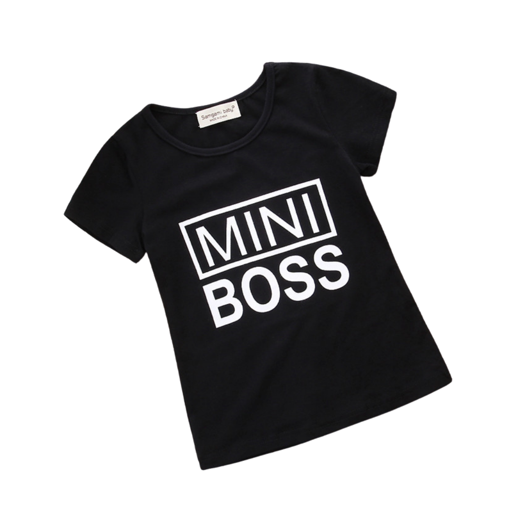 mini boss tshirt