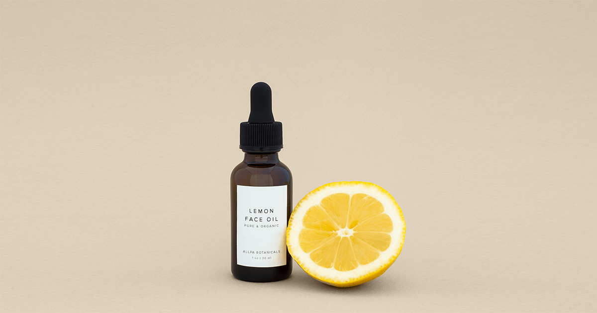 Lemon Face Oil - Natural & Organic - Allpa Botanicals