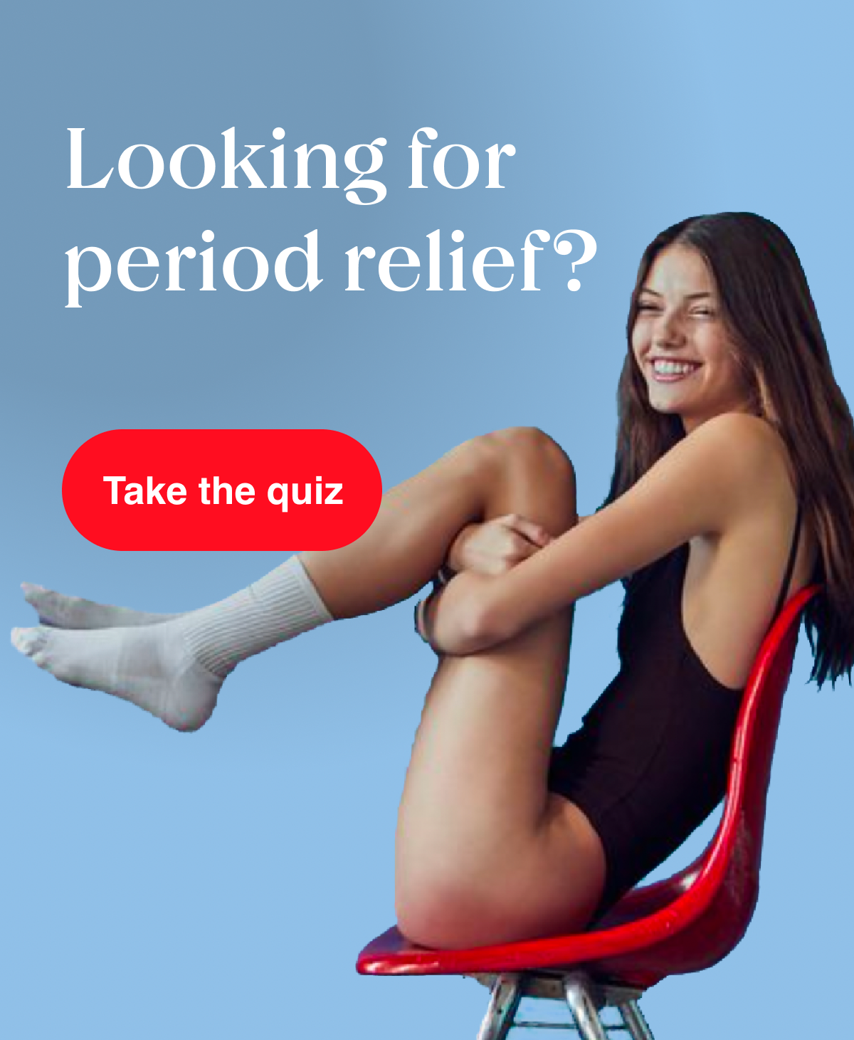 Caution: Period Cramps Inside. De Lune brought our cramp simulator to