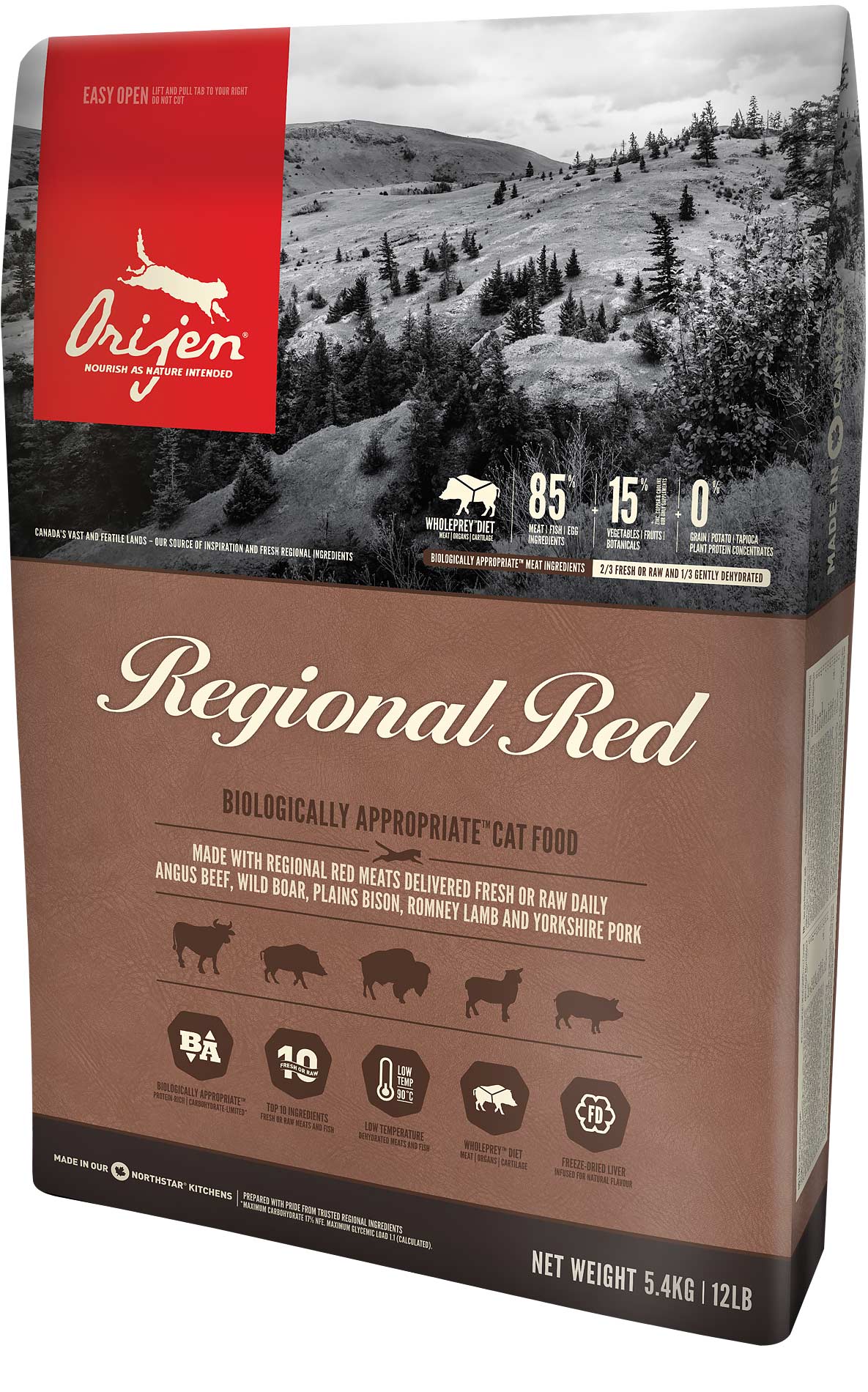 Alabama Tag et bad brændstof Orijen Regional Red Grain-Free Dry Cat Food - Le Pup Pet Supplies and  Grooming
