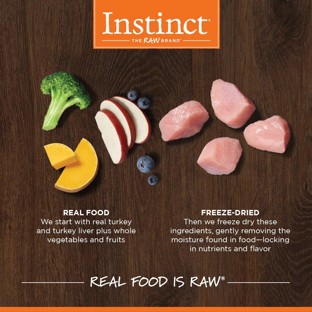 instinct freeze dried raw boost mixers