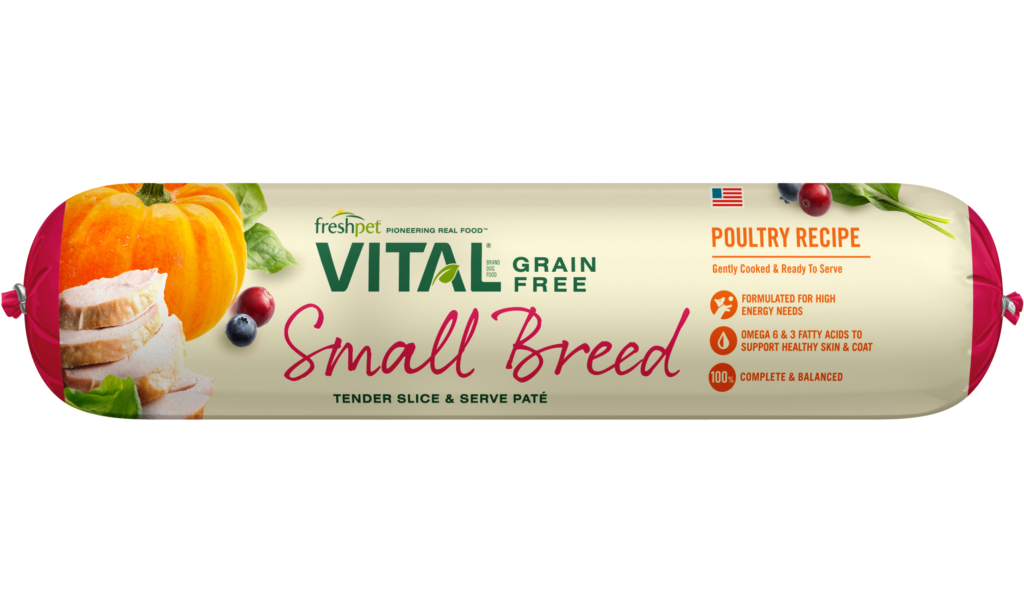 Freshpet Vital Grain Free Small Breed Poultry Recipe Dog Food Le Pup