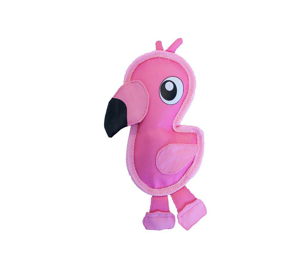 flamingo dog toy
