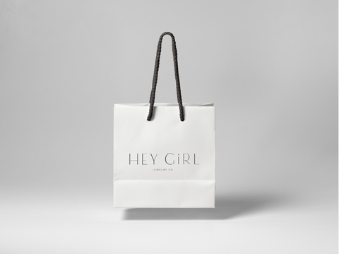 Hey Girl Shopping Bag