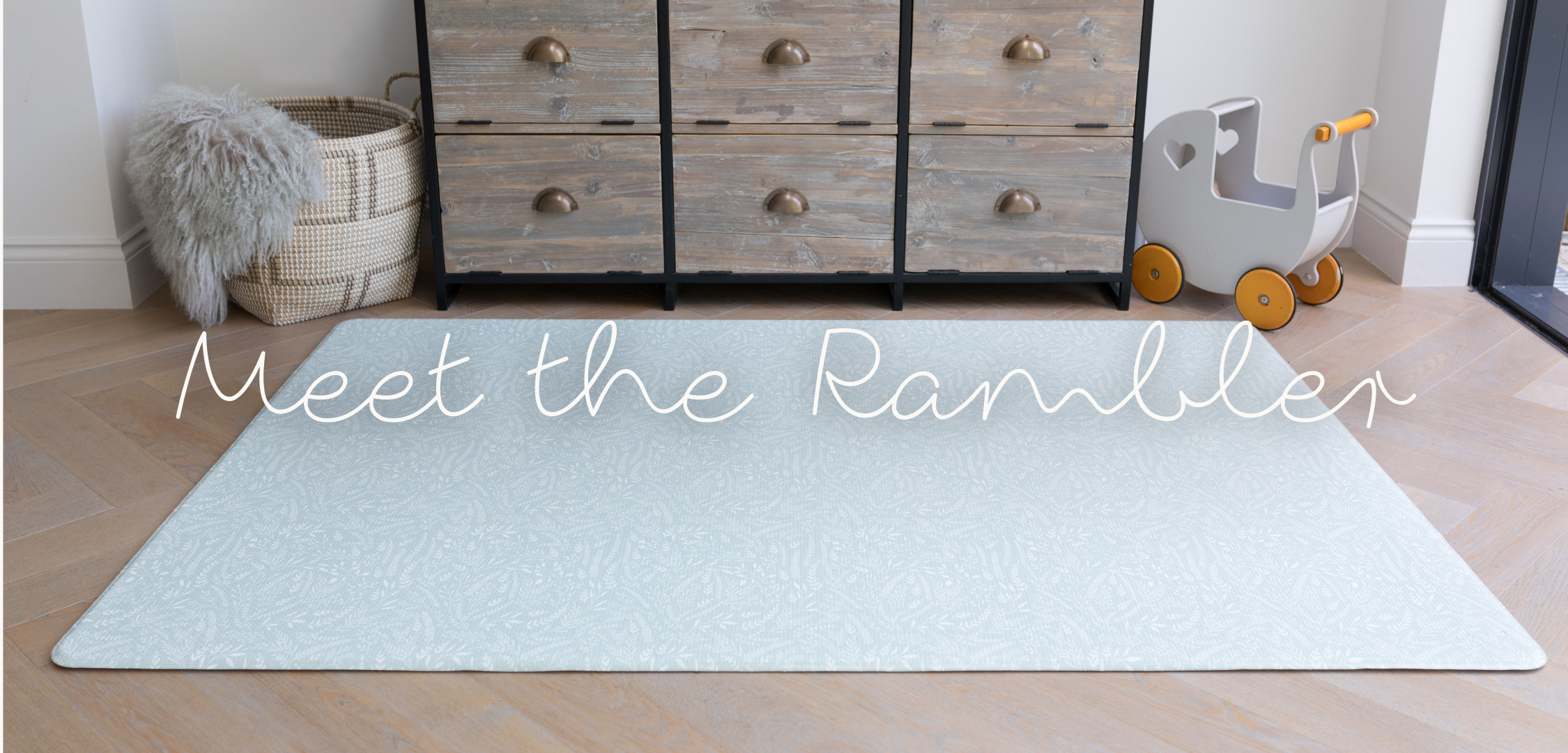 The Rambler meet the playmat blog totter and tumble header image