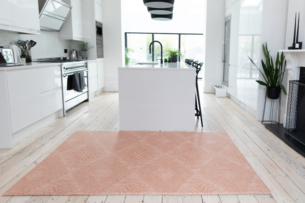 Modern kitchen with the Captain memory foam mat