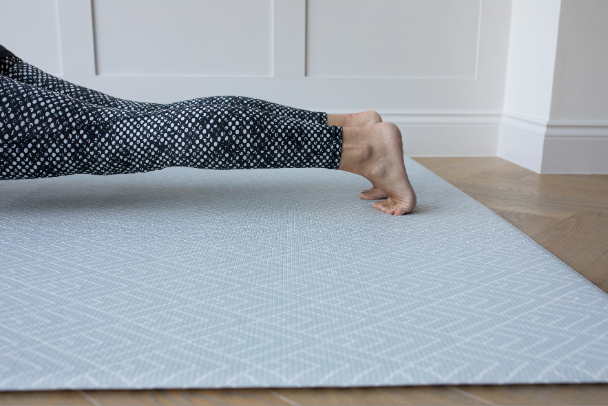 work out mat by totter and tumble thick supportive memory foam