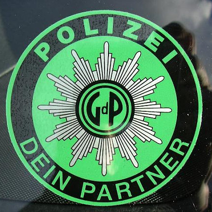 Gewerkschaft der Polizei Sticker/Cling – Champ's Speedshop