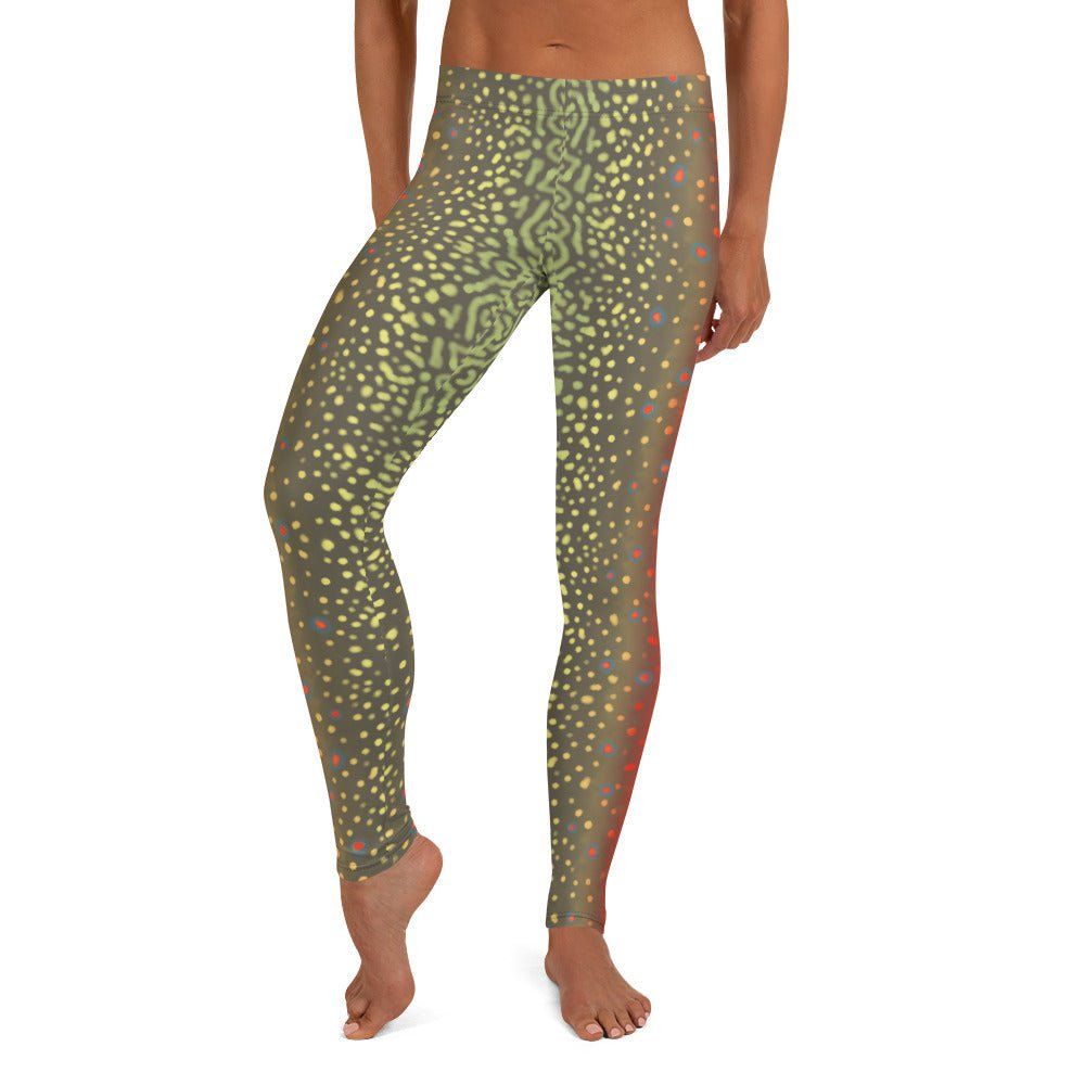 Rainbow Trout Skin Leggings - High On The Fly – High on the fly