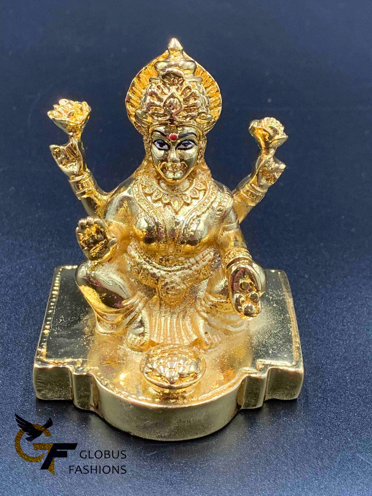 Gold Lakshmi Devi idol – Globus Fashions