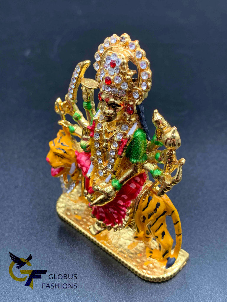 Goddess Durga Matha Stones with enamel paint idol – Globus Fashions