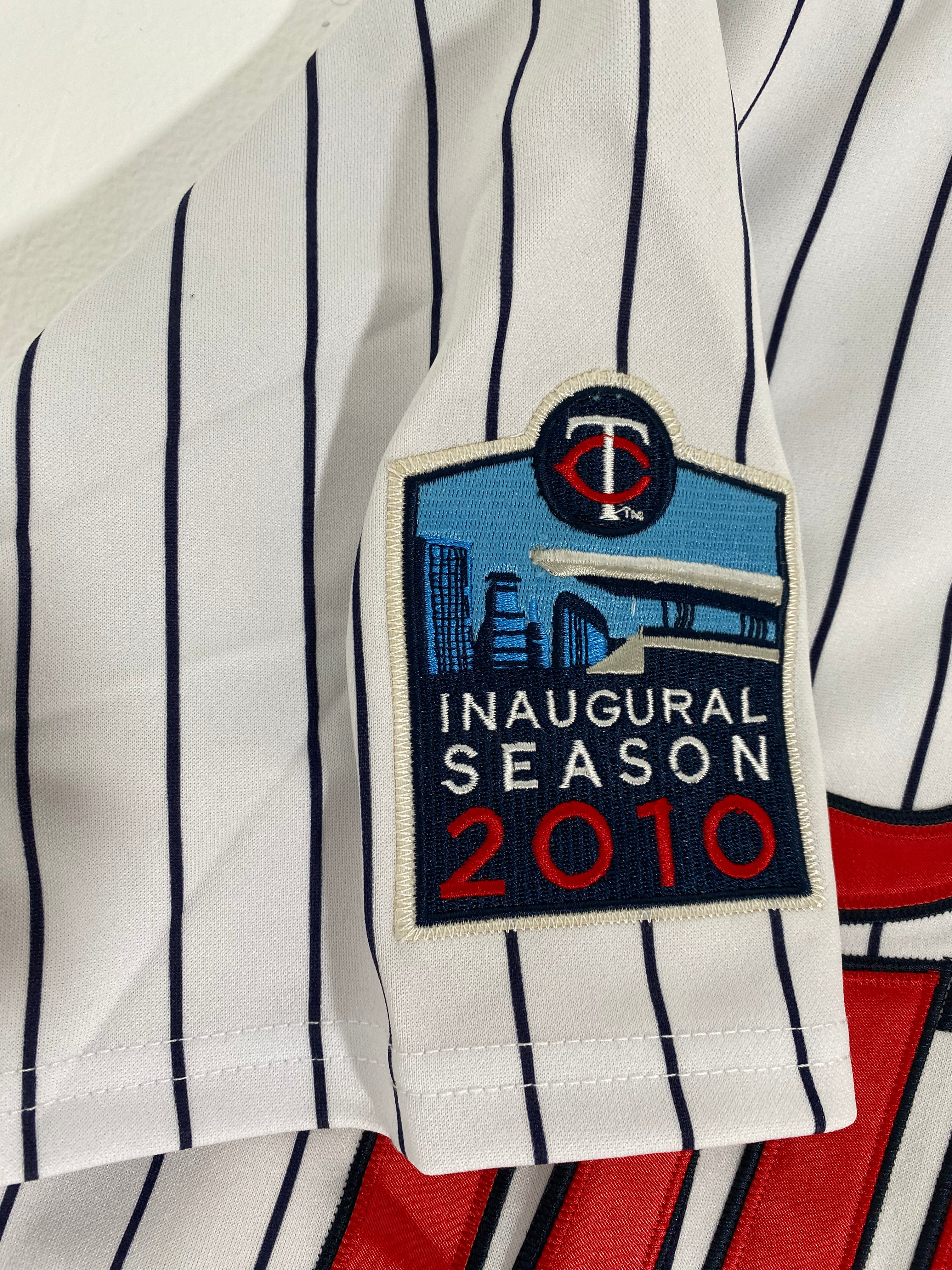 Lot Detail - 2010 Joe Mauer Game Used and Signed Minnesota Twins Alternate  Jersey (Steiner)