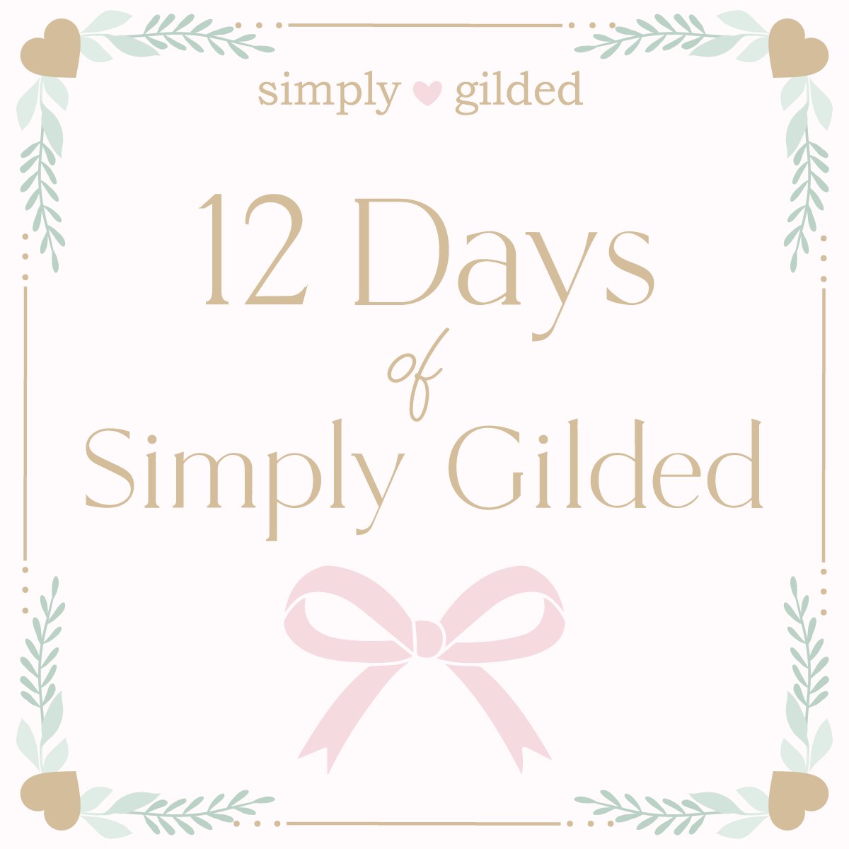 12 days of simply gilded