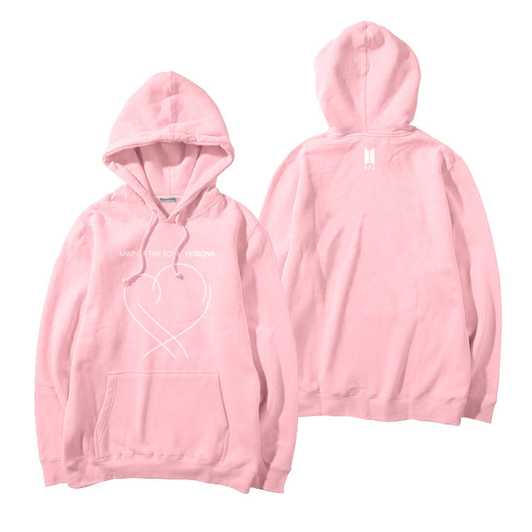 Btsmerchshop Wings Album Hoodie (Color: Rap, Size: M)