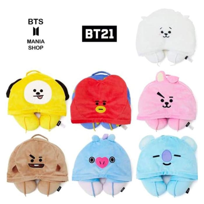 BTS BT21 Car Neck Pillow – Kpop Exchange