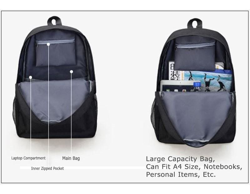 BTS MERCH SHOP  Map of the soul 7 Backpack - Usb Rechargeable