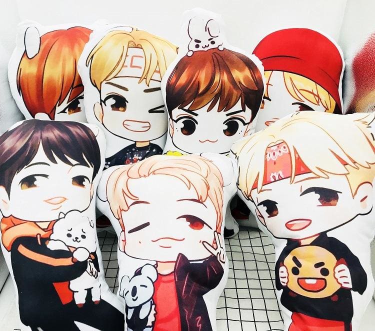 bts members plushies