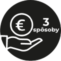 3 spôsoby platby