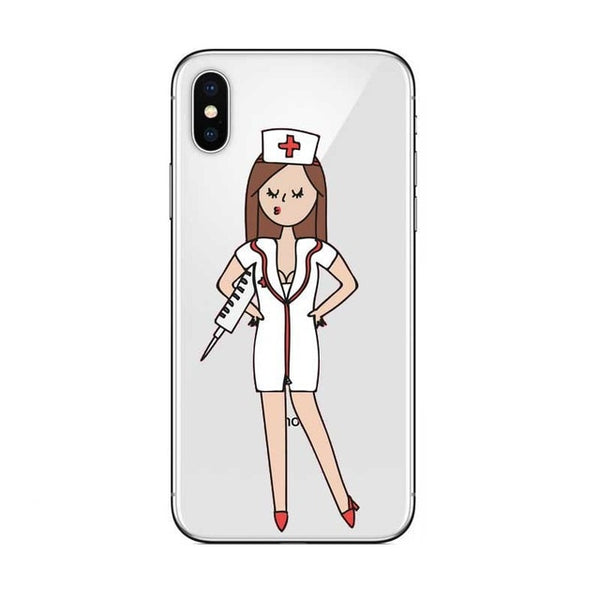 coque iphone xr infirmiere