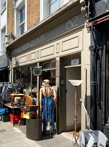London Guide Sustainable Vintage Shopping Notting Hill Golbourne Road