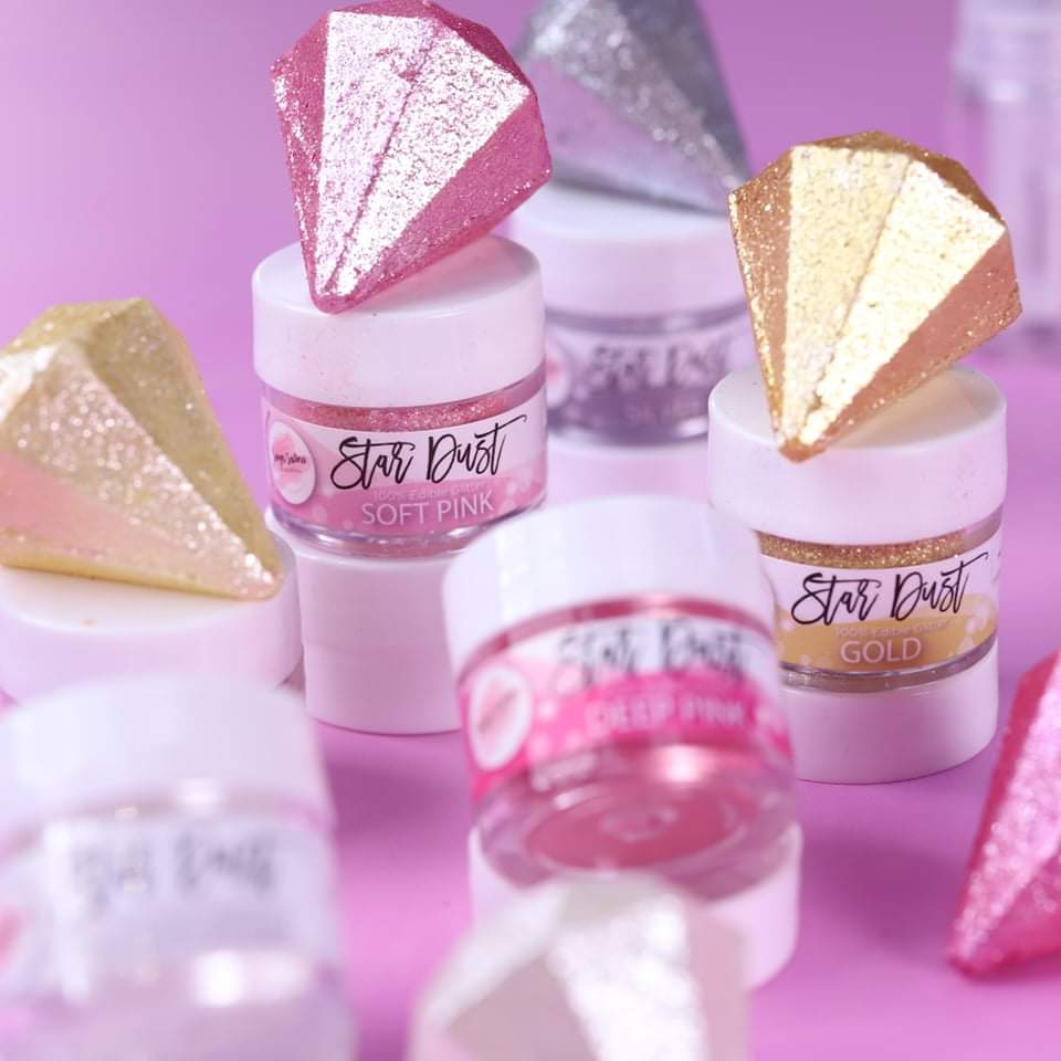 Pastel Pink Edible Glitter